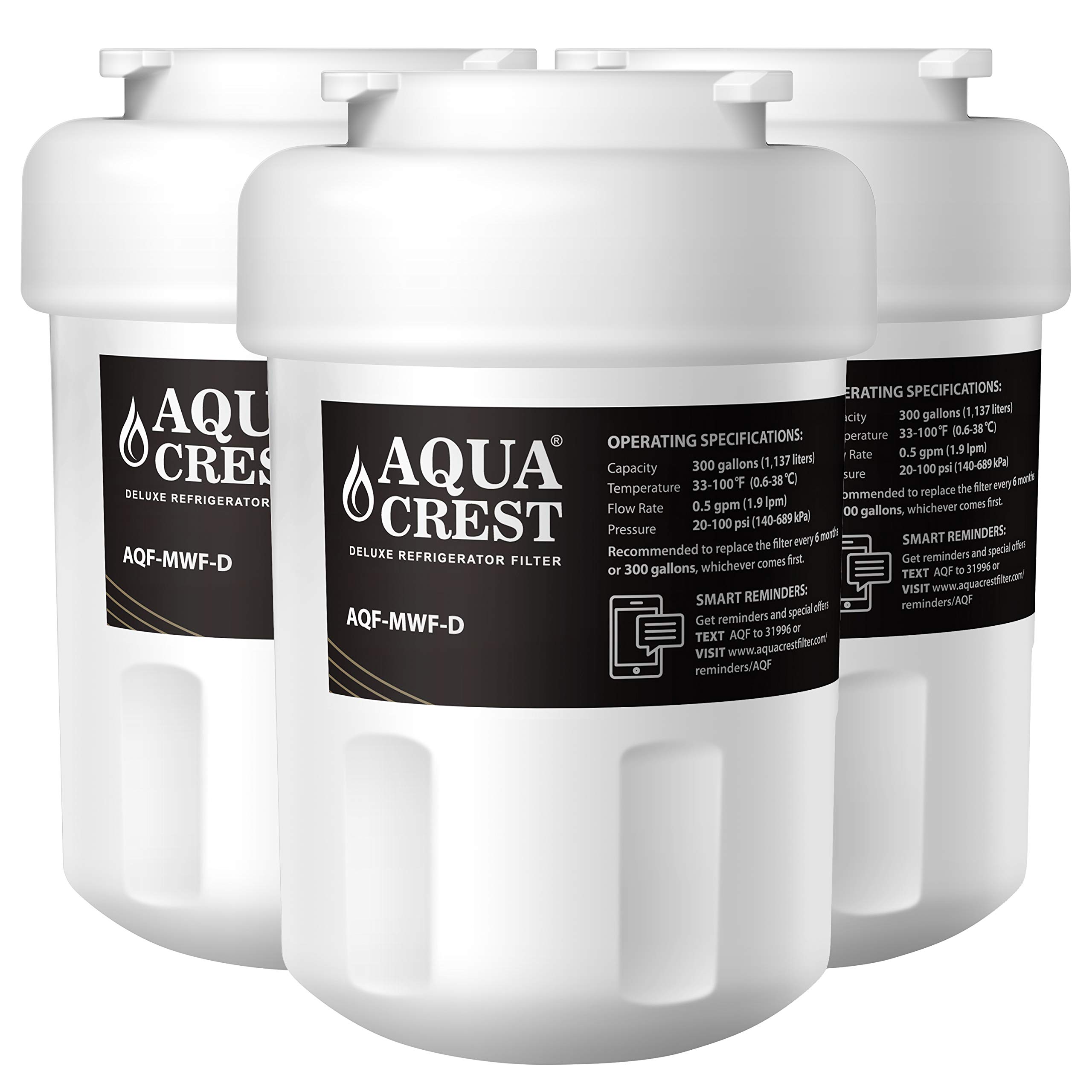 AQUACREST MWF NSF 401,5342 Replacement Refrigerator Water Filter