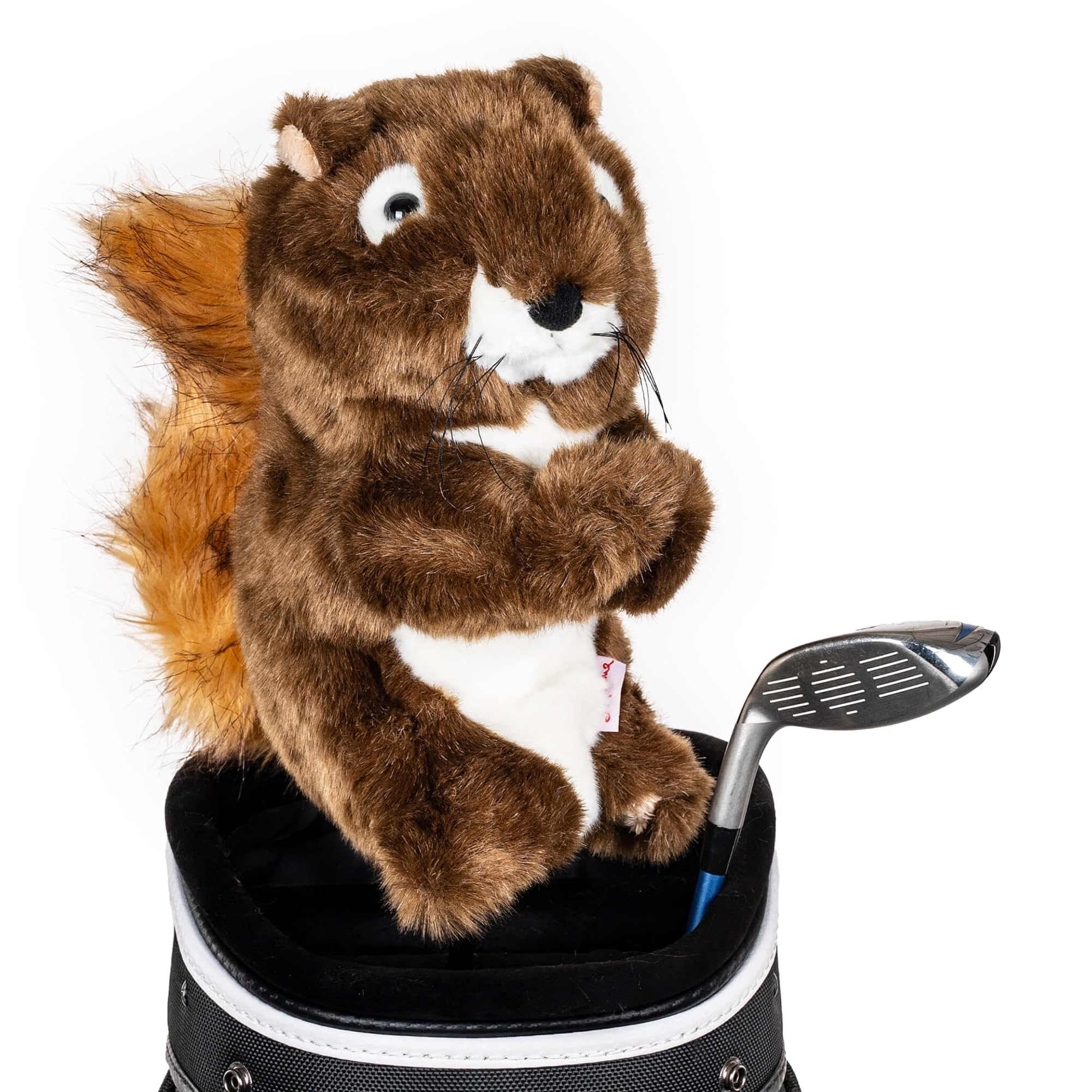 Daphne's Novely Headcover - Squirrel,Brown-White,460cc