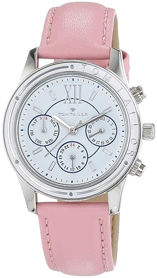 TOM TAILOR Damen-Armbanduhr Analog Quarz Leder 5413703