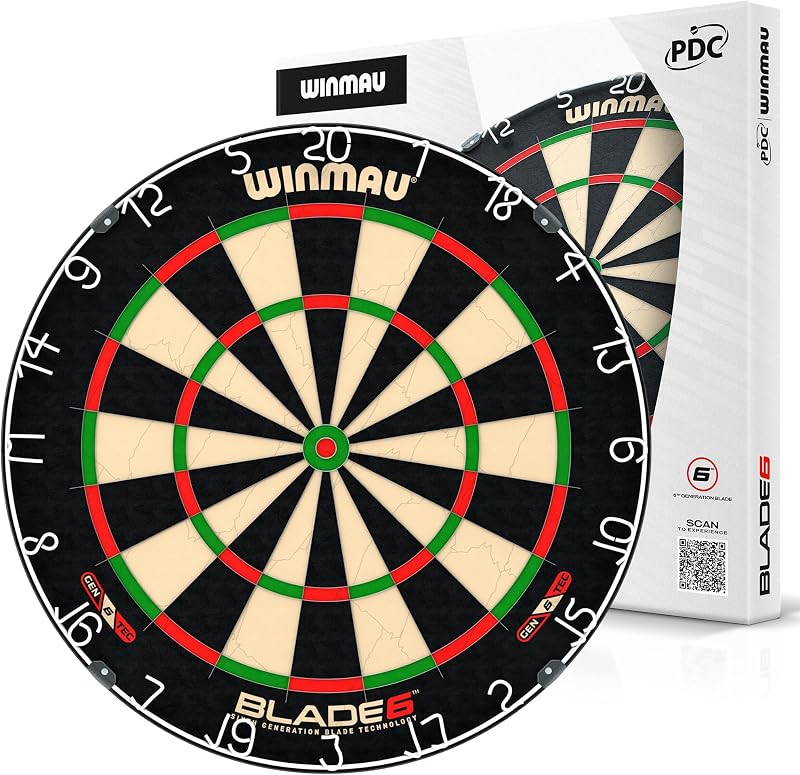 | Darts Blade 6 | Cible de Fléchettes Sisal Professionnelle