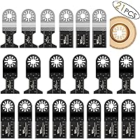 Set 13 Lame Per Utensile Oscillante Multifunzione - Accessori Universali Taglio Legno E Metallo - Foto 14