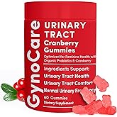 Cranberry Gummies UTI Treatment for Women | Urinary Tract Support for Women | Daily UTI Defense with Cranberry & Probiotics | Promotes Urinary Comfort & Normal Frequency | 60 Gummies