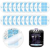 Qualirey 20 Pack Replacement Glue Cards, Compatible with DynaTrap DT152/DynaTrap 21523/Katchy Duo Indoor Insect Trap, 3.4 Inc