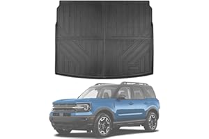 Ford mats-PSLER Cargo Mat Compatible with Ford Bronco Sport 2021-2026 Trunk Mat-All Weather Waterproof Odorless Trunk Liner/c