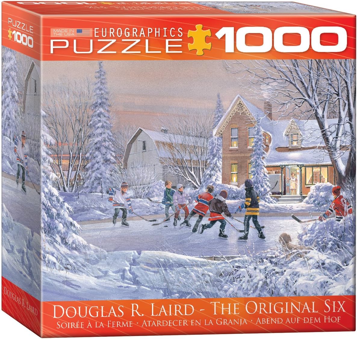 Eurographics The Original Six Puzzle (1000Piece), Jigsaw Puzzles