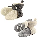 Hudson Baby Kids Cozy Fleece Booties Slipper