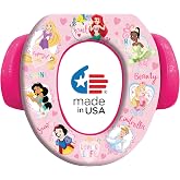 Disney Princess "Loving Life" Soft Potty Seat and Potty Training Seat - Soft Cushion, Baby Potty Training, Safe, Easy to Clean