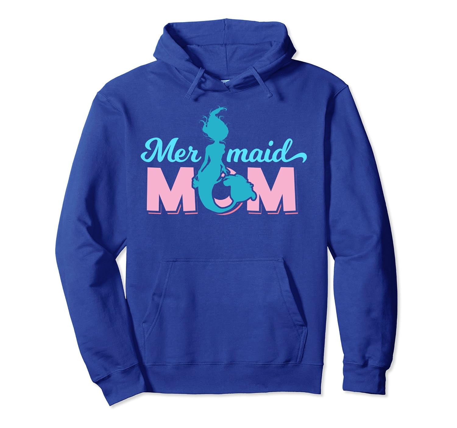 Mermaid Mom Mermom Hoodie Cute Mermaid Birthday Party Gift-anz