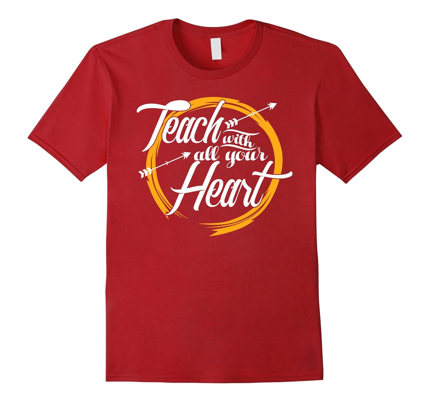 Teach With All Your Heart Shirt Teacher Gifts Personalized-ANZ