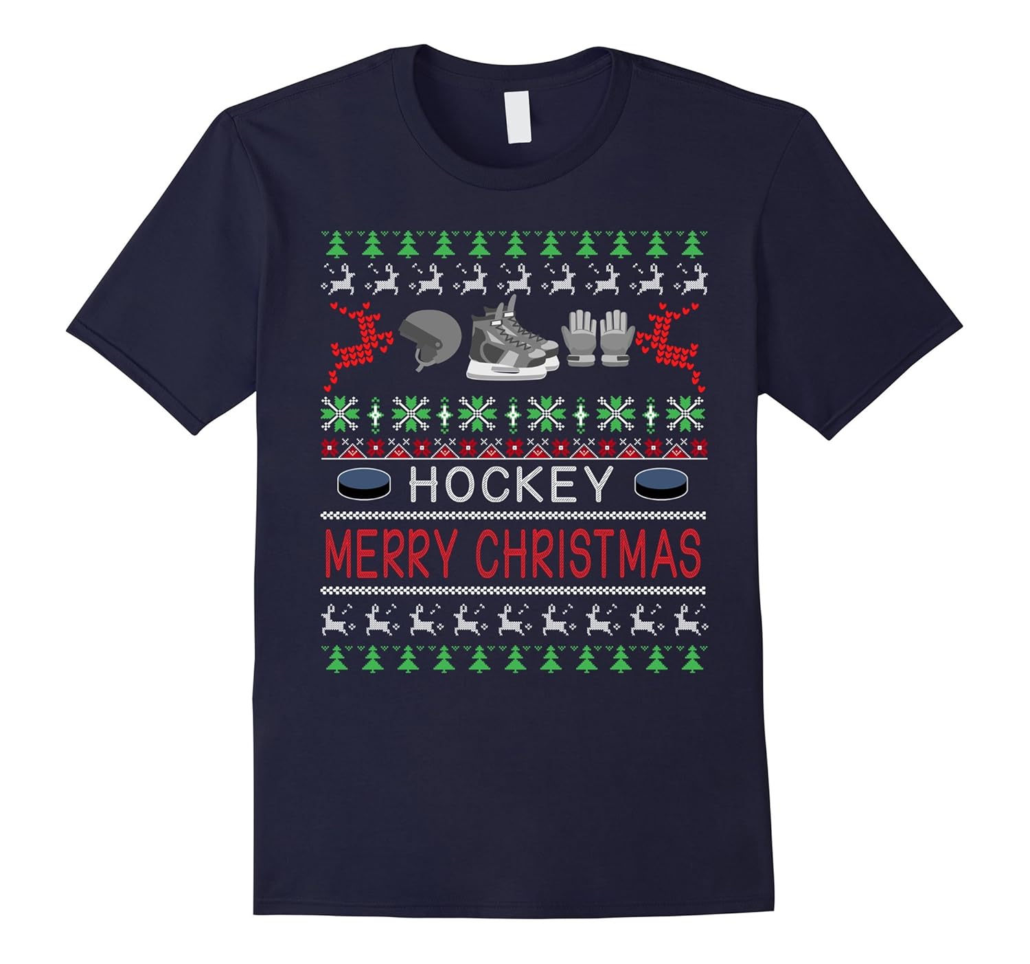 Merry Christmas Hockey Tshirt for costume ideas 2017-ANZ