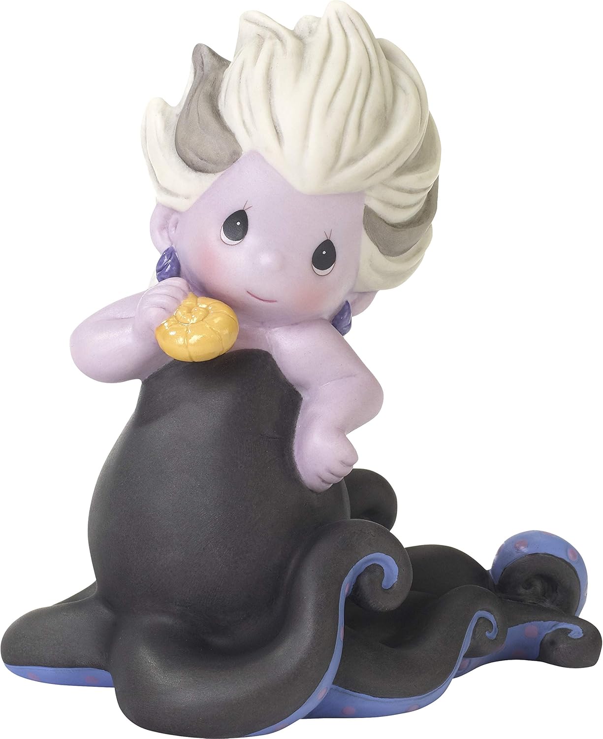 Amazon Com Precious Moments 192015 Disney Showcase Ursula You Leave Me Speachless Bisque Porcelain Figurine Multi Home Kitchen