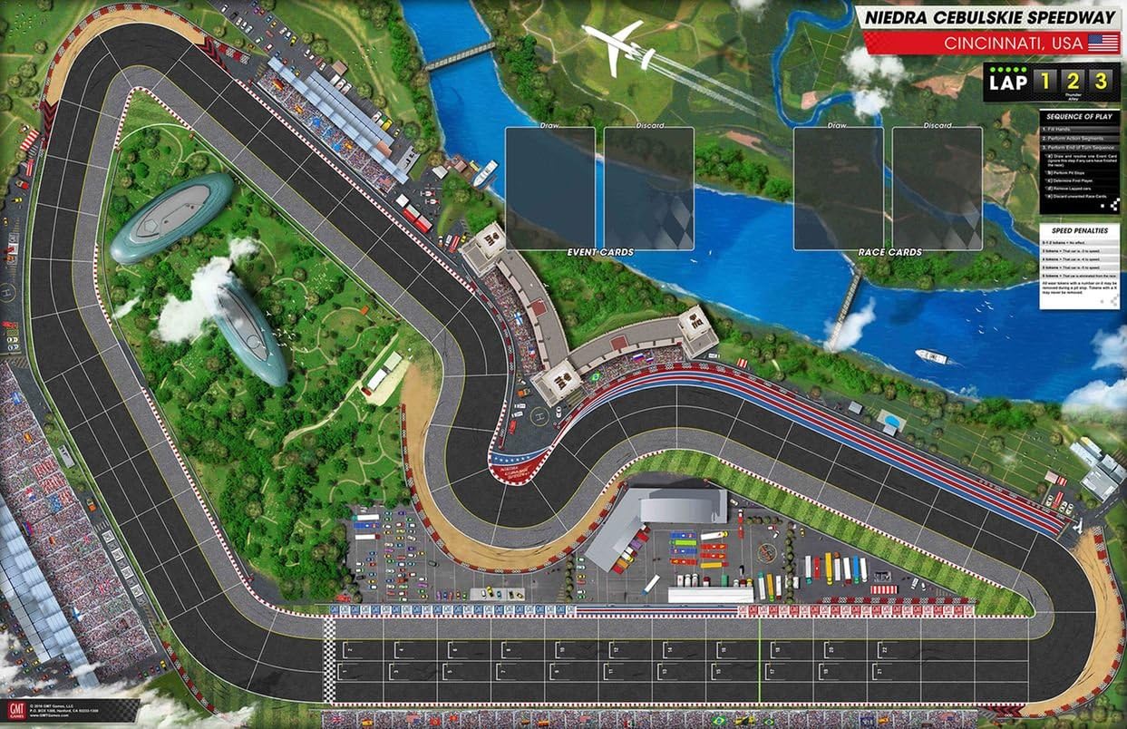 GMT Games Board Game Accessory Grand Prix EN Board Game Historical Adult 1 Player Standard Edition - Image 3
