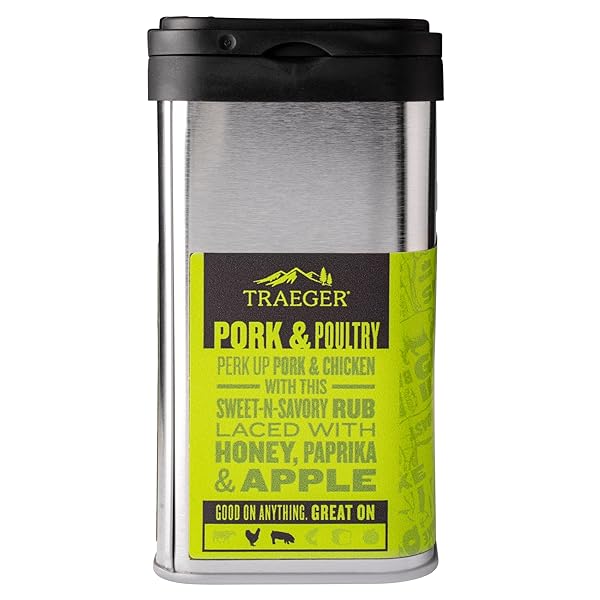 TRAEGER GRILLS SPC171 PORK AND POULTRY RUB WITH APPLE AND HONEY