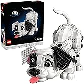 LEGO Disney 101 Dalmatians Puppy Building Set for Adults - Collectible DIY Kit for Movie Fans 18+ - Build Patch, Penny, Rolly