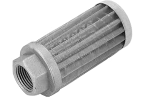 Suction Fuel Strainer, Stainless Steel Hydraulic Suction Oil Filter High Accuracy for Engineering
