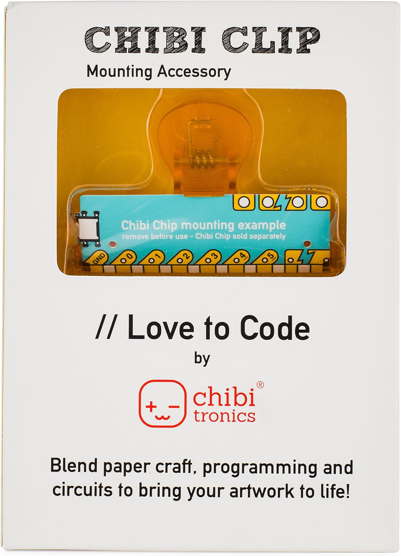 Chibitronics Love to Code (LTC) - Chibi Clip