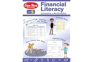 Financial Literacy Lessons and Activities for Grade 5 Teacher’s Resource Book, Reproducible Worksheets, Homeschool Resources, Classroom Lessons, Math Word Problems, Money Games
