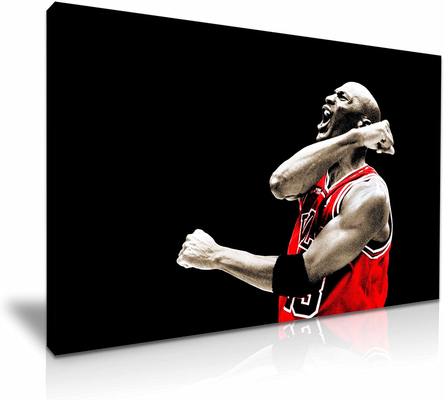 Michael Jordan Sports Canvas Modern Wall Art 76x50cm Amazon.co.uk
