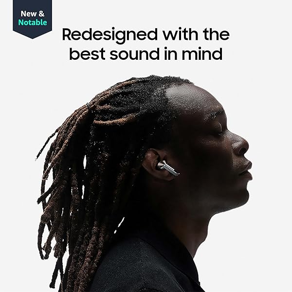 SAMSUNG GALAXY BUDS 3 PRO AI TRUE WIRELESS BLUETOOTH EARBUDS, NOISE CANCELLING, SOUND OPTIMIZATION, REDESIGNED COMFORT FIT, WHITE [US VERSION, AMAZON EXCLUSIVE, 2YR WARRANTY]