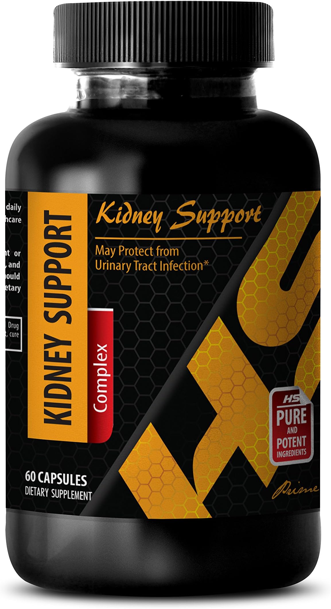 Immune Support Capsules - Kidney Support Complex - Cranberry Extract - 1 Bottle (60 Capsules)