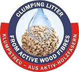 Cat's Best Okoplus Wood Litter Clumping 17.2 kg 40 Ltr view 3