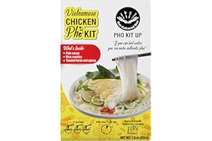 Get Cultured Box DIY Chicken Pho Kit (Phở Gà), Make Authentic Vietnamese Pho Broth, Includes Herb Bag, Rice Noodles, 1 Hour Prep Time, 3 Servings