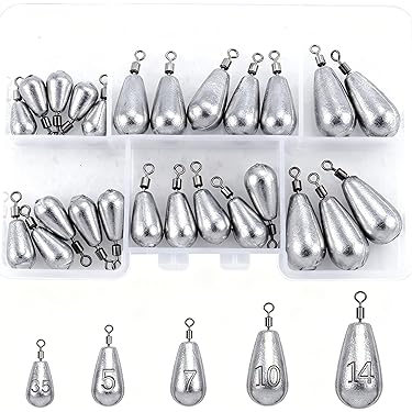 Amazon Best Sellers: Best Fishing Sinkers & Weights