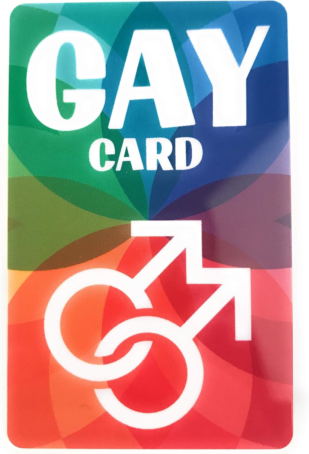 The Gay Card LGBT Ally, Gay Pride Gifts, Rainbow Pride