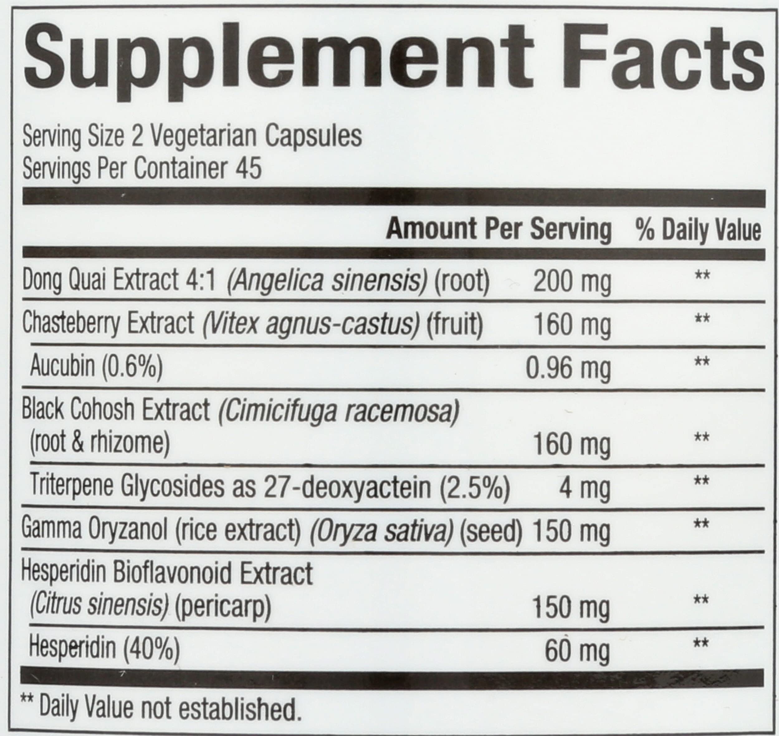 WomenSense MenoSense by Natural Factors, Natural Supplement to Help Improve Menopause Symptoms, Vegan, Non-GMO, 90 Capsules