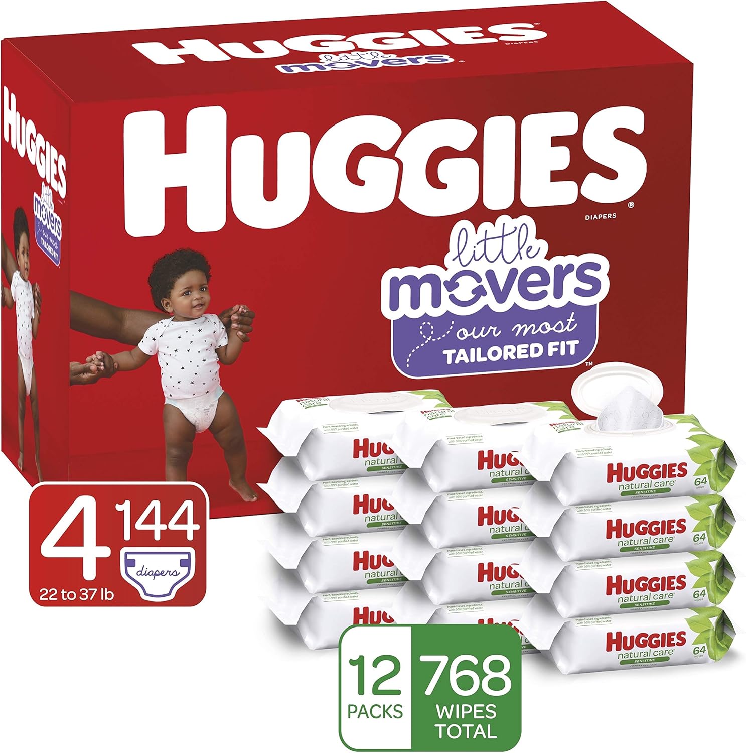 huggies 144 ct