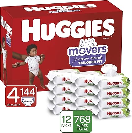 huggies 144 pack