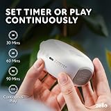 LUMI Zello YourVoice White Noise Machine Baby Sleep Aid 30 Sounds view 5