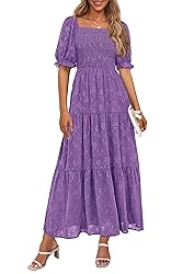 PRETTYGARDEN Women's 2025 Summer Casual Midi