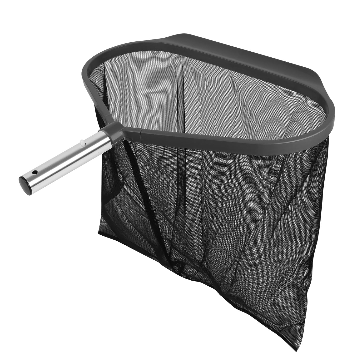 DOBEN Pool Skimmer Net 19" (48cm) Deep Bag, Pool Skimmer Deep Bag Leaf Rake, Fine Mesh Net, Sturdy Frame, Easily Removes Leaves, Debris from Pools, Ponds and Fountains