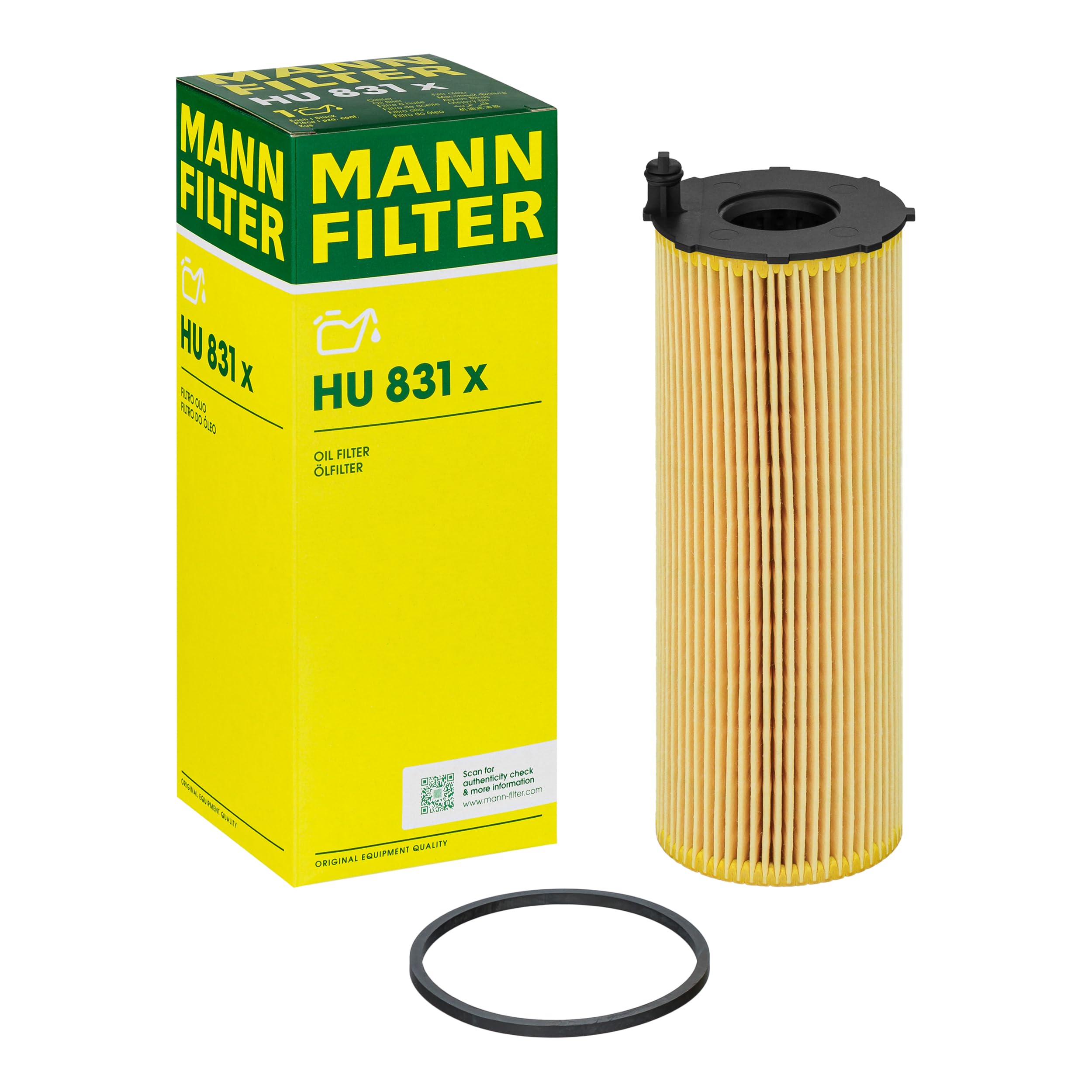 MANN-FILTER HU 831 x Oil Filter - CARS + TRANSPORTERS
