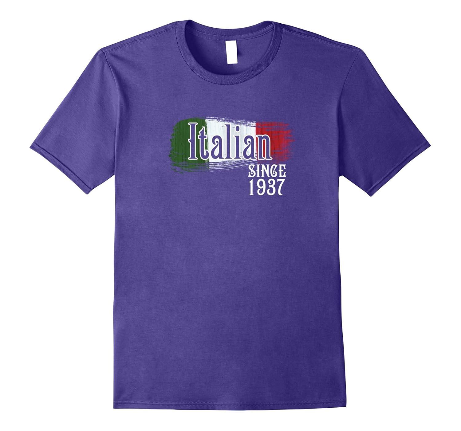 Retro Italian Tshirts Since 1937 Shirt 80th Birthday Tee-Rose