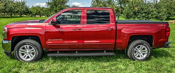 Amazon Com N Fab Growler Fleet Cab Length Step Textured Black Gff99cc Tx Fits Ford F250 F350 F450 Crew Cab 99 16 Automotive