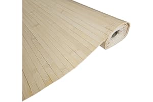 amaZulu Inc. Natural Bamboo Paneling - Flexible Wall Cladding Panels for Living Room Decor, Ceiling Tiles, and Outdoor Kitchens - Renewable Resource, Home Decor, 32 sq ft Coverage, Honey