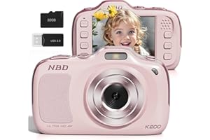 True 4K Digital Camera 64MP - Autofocus 16X Zoom with 32GB Card, Anti-Shake, Compact Vlogging Cameras for Photography Beginne