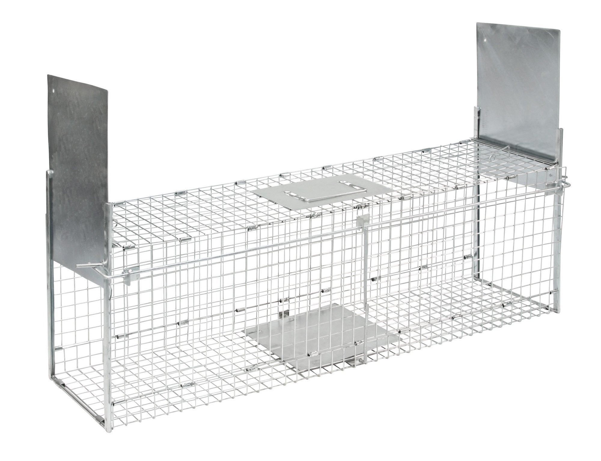 Kerbl 299676 Animal Trap Collapsible with 2 Entry Places 100 x 28 x 28 cm
