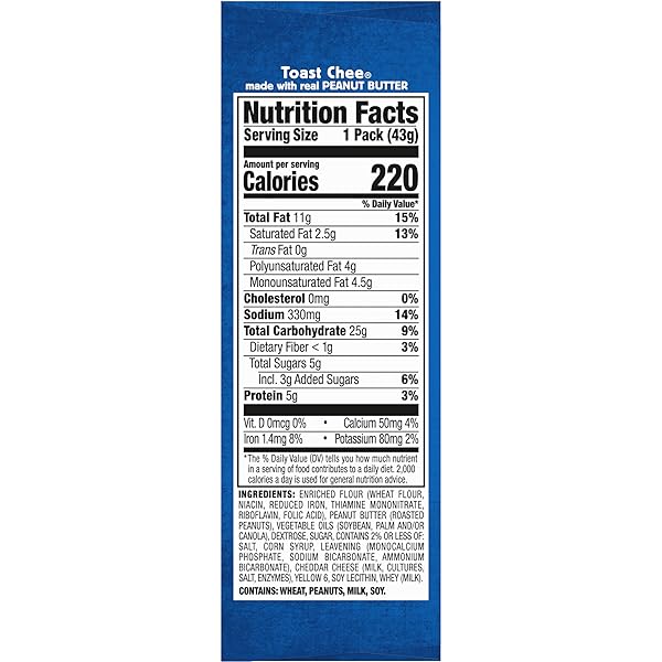 LANCE SANDWICH CRACKERS, VARIETY PACK, 3 FLAVORS, 10 INDIVIDUALLY WRAPPED PACKS, 6 SANDWICHES EACH