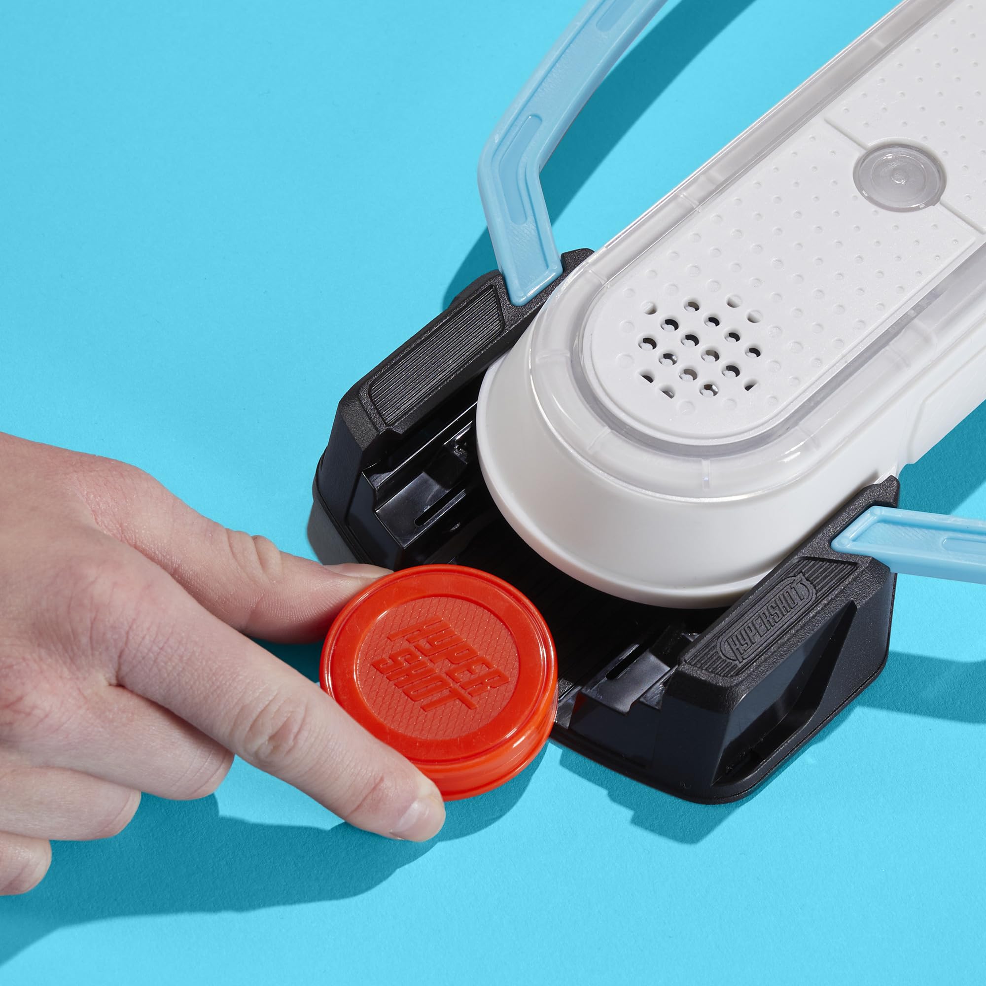 Hasbro Gaming Hypershot Electronic Tabletop Hockey Game | 5 Games in 1 | Music, Lights, and Sounds | Ages 8 and Up | for 1 to 2 Players | Kids Board Games