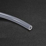 sourcing map Silicone Tubing 5x8mm Clear 3.3ft Air Hose Water Pipe Pump view 3