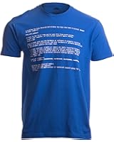 Blue Screen of Death | Geeky Windows Error, Funny Computer Nerd Unisex T-shirt