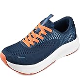JACKSHIBO Wide Toe Box Shoes for Men Arch Support Shoes Wide Width Sneakers for Running Walking Athletic Tennis Orthopedic Plantar Fasciitis Workout with Thick Cushioned Zero Drop Sole