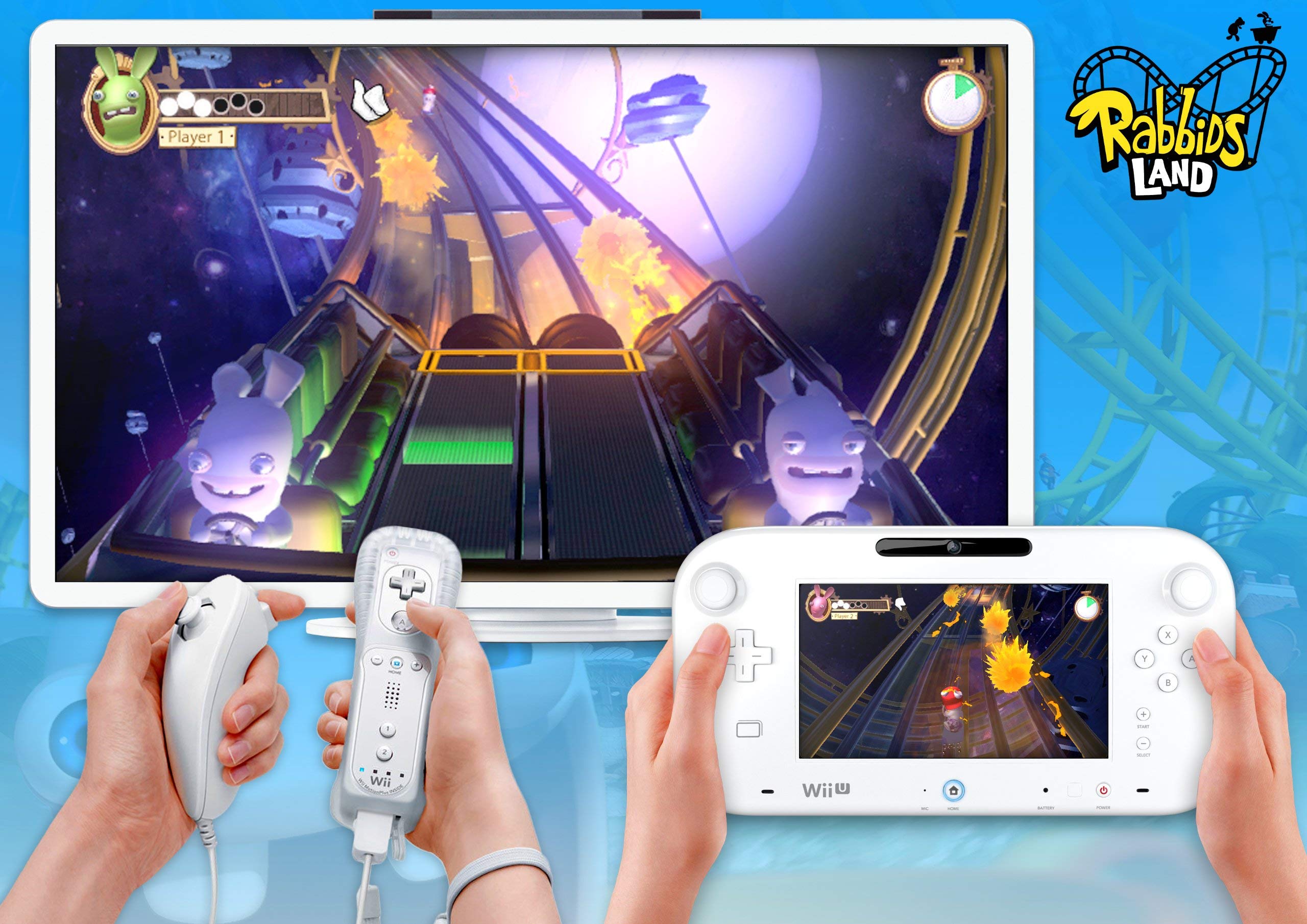 Rabbids Land - Nintendo Wii U (Renewed)