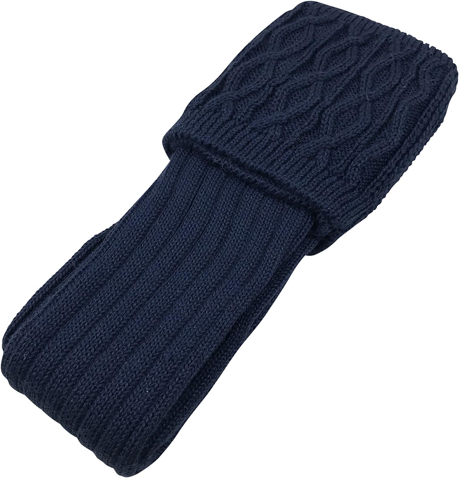 Mens Pipe Band Luxury Scottish Wool Kilt Hose/Socks Various Colours Available