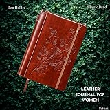 SETTINI Flower Journal for Writing Gift Set Hardcover Vegan Leather 192 Pages view 5