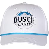 Busch Light White Snapback Hat