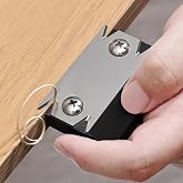 NECAMOCU Edge Banding Trimmer, Upgraded Mini Edge Band Trimmer &amp; Cutter | StainleSteel Blade Veneer Edge Trimmer for Woodworking, Durable Edge Banding Tool for Wood, Veneer, Laminate, PVC